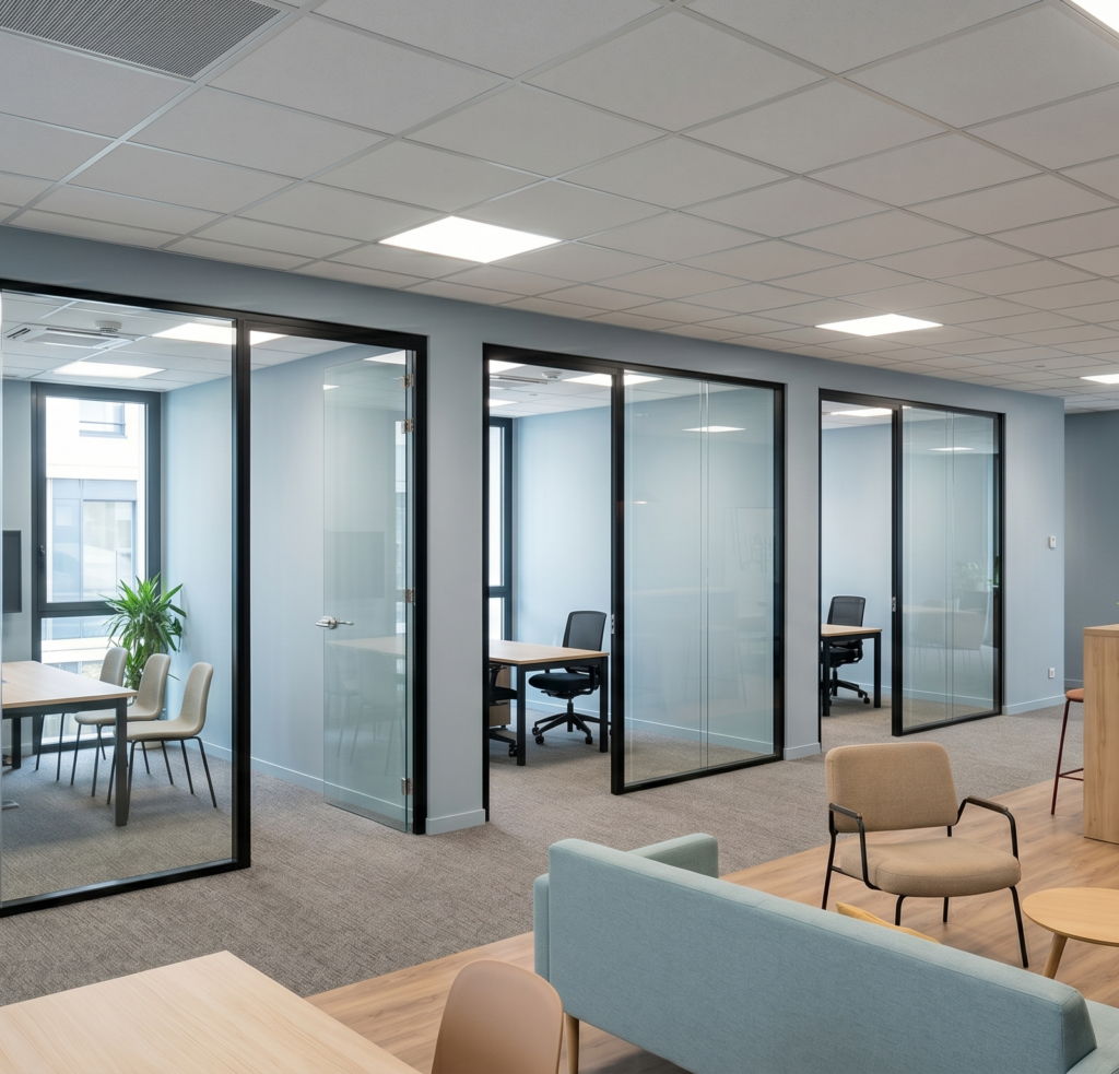 Open Space Bureaux Privatifs — Lyon 3e